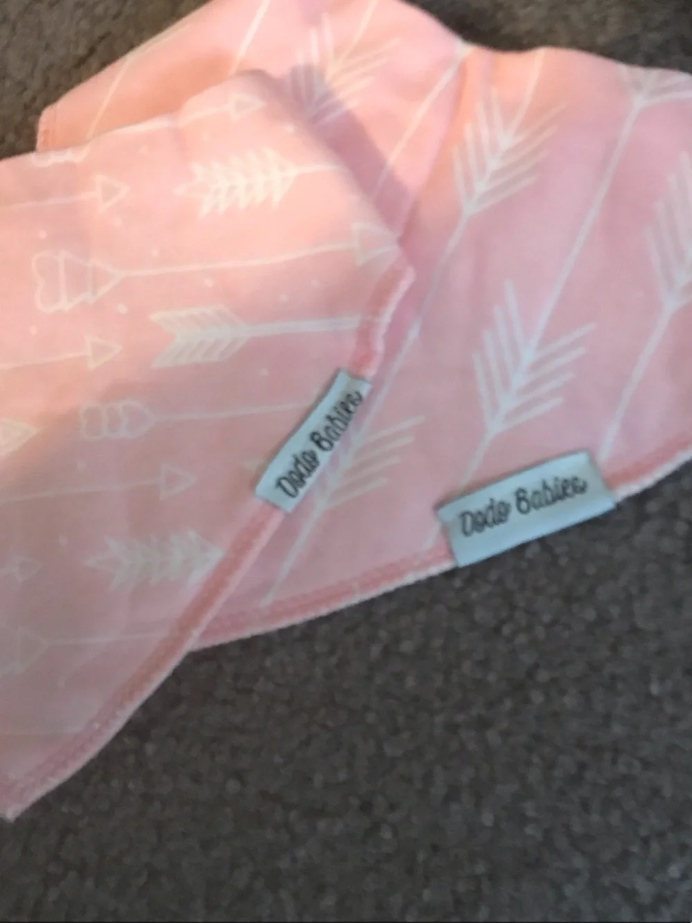 Polo by Ralph Lauren Pink Bandana Bibs - Set of 4